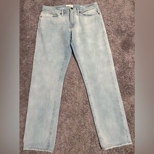 MENS FRAME L’HOMME slim jeans. Size 33